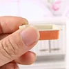 Dollhouse Mini Alloy Baking Plate Bowl Kitchen Cutlery Model for Dollhouse Kitchen Decoration Accessories 1