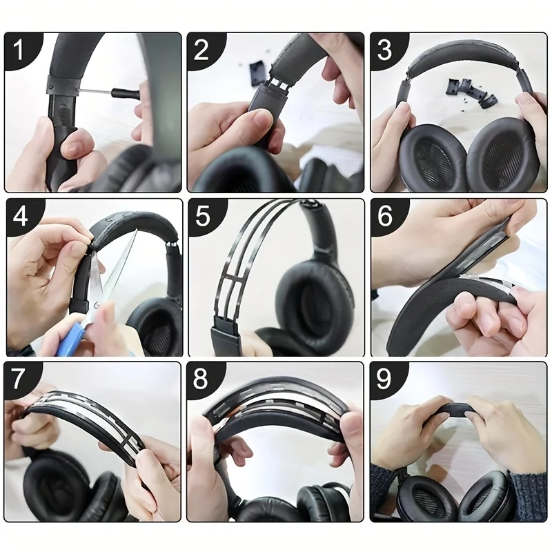 Removeable Headband For Bose QuietComfort QC25 SoundLink AE2/SoundTrue AE2 Headphones Replacement New Design Headand Cushion