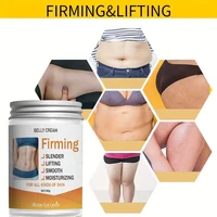Crème abdominale raffermissante unisexe, crème hydratante non parfumée, acide hyaluronique, beurre de karité, lotion pour le corps raffermissante et liftante pour les hanches, les cuisses et les bras 6