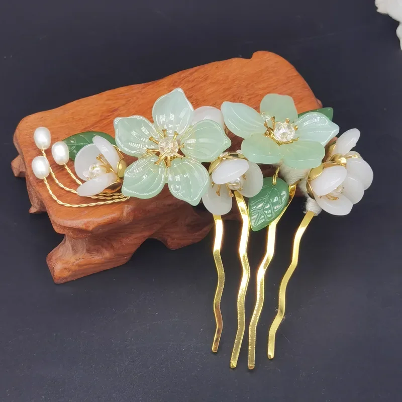 Hair Comb Clip Hairpin For Women Hanfu Chinese Style hair accessories