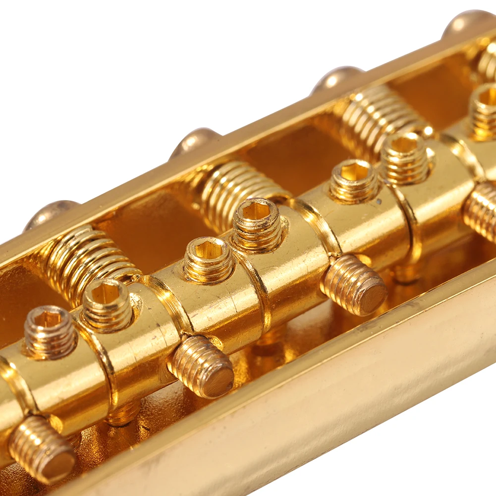 JG / JM ブリッジサドルセット Jm jazzmasterギターブリッジ調整可能なスレッド6弦サドルギター