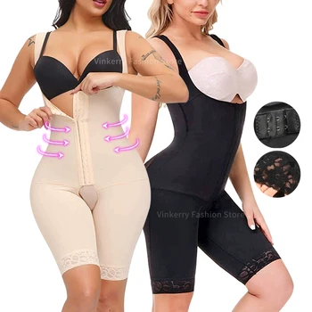 Waist Trainer Body Shaper Binders Colombian Corset Girdles Ming Flat Stomach  Shaperwear Sheath Woman Underwear Shaperwear,long Nude