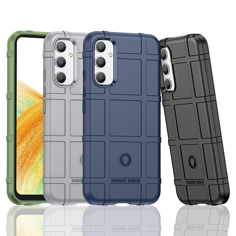 

Rugged Shield Shockproof Armor Case For Samsung Galaxy A34 Case