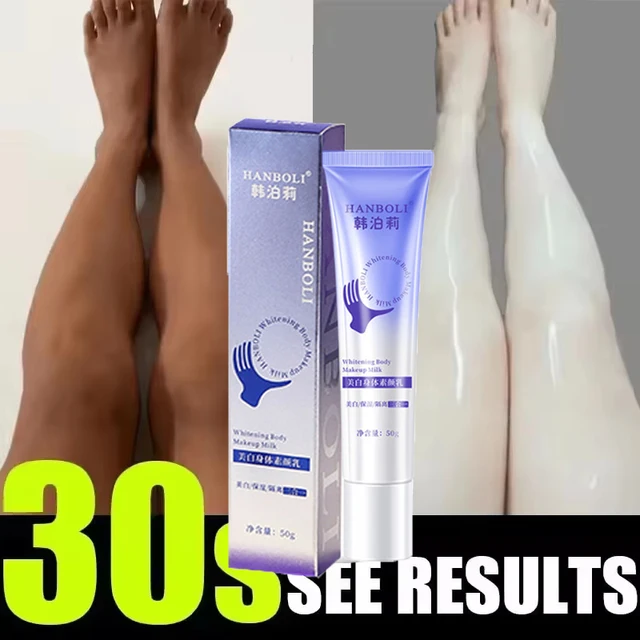Crème Éclaircissante Corporelle pour Zones Intimes, Bras, Genoux, Lèvres et Peaux Foncées – Éclaircissement de la Mélanine, Essence Rose Hydratante et Soin Intime 1