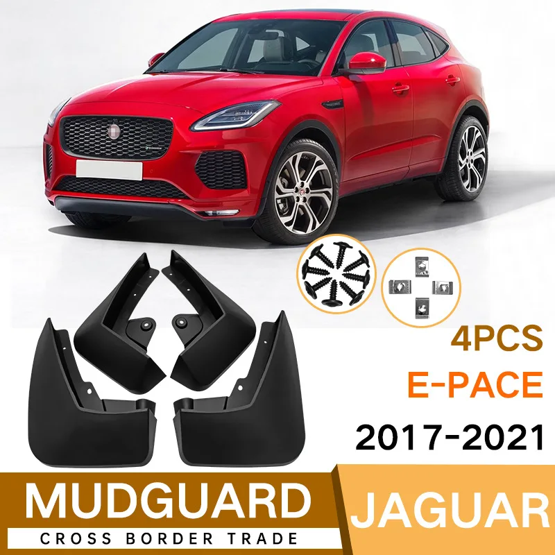 

Mud Flaps For Jaguar E-PACE 2017-2021 MudFlaps Front Rear Fender Car Accessories