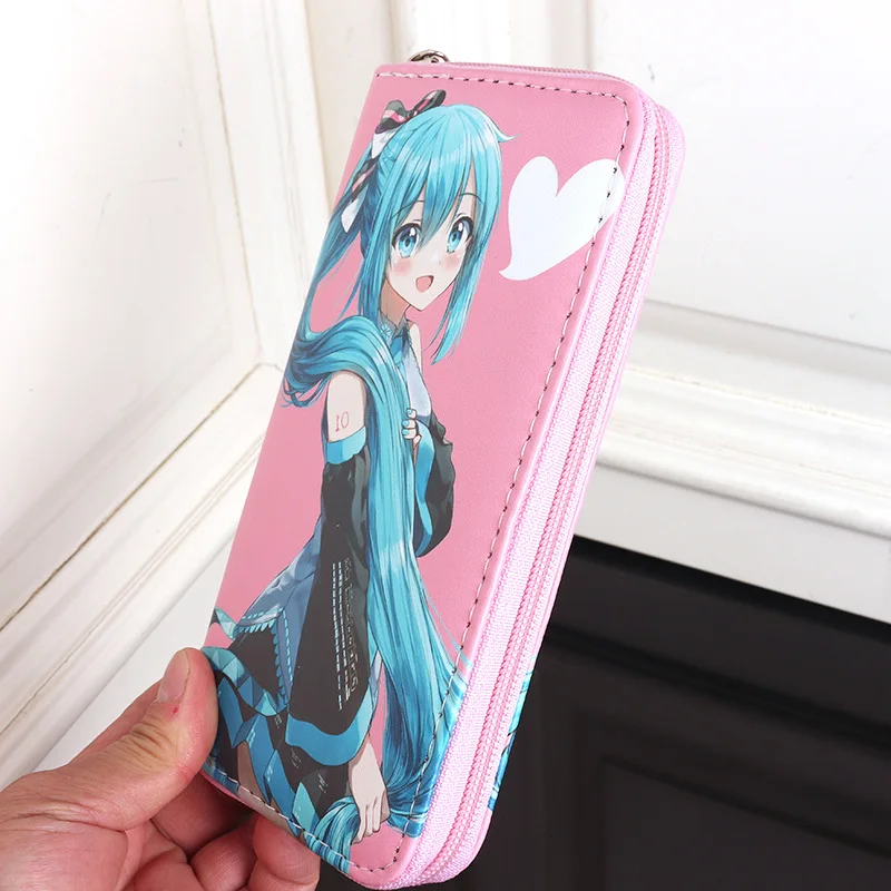 Kawaii Cartoon Coin Purse - Cute Large Capacity Multi-Card PU Leather Wallet