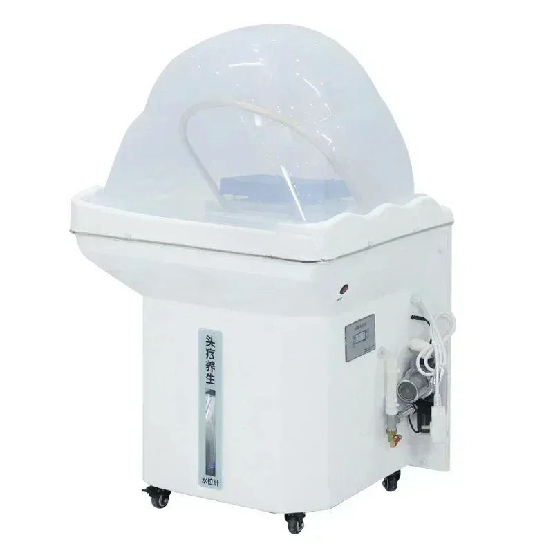 

Movable Head Treatment Shampoo Chair Hair Care Shop with Fumigation Water Circulation Machine for Beauty
