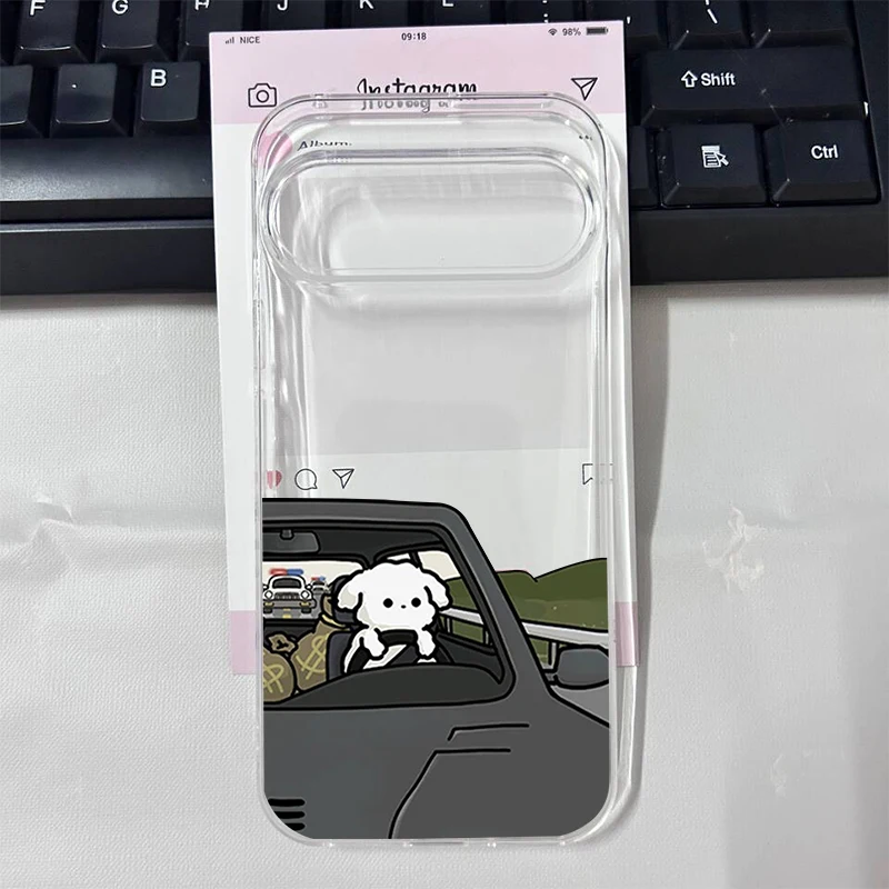 Cartoon Dog Soft TPU Phone Case