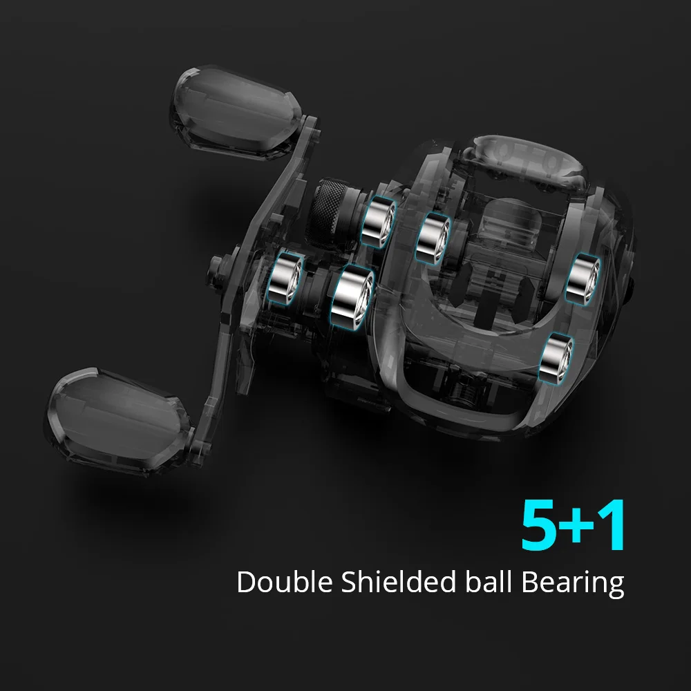 KastKing Brutus Baitcasting Reel Magnetic Braking System 7.2:1 Gear Ratio  5+1 Ball Bearings 8KG Max Drag Fishing Coil - AliExpress