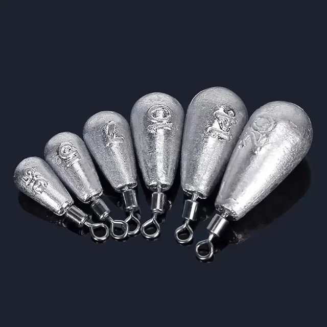 15 Plomb d'arlesey de 3,5 à 14 gr - véritable Plombs d'arlesey rotatif 6