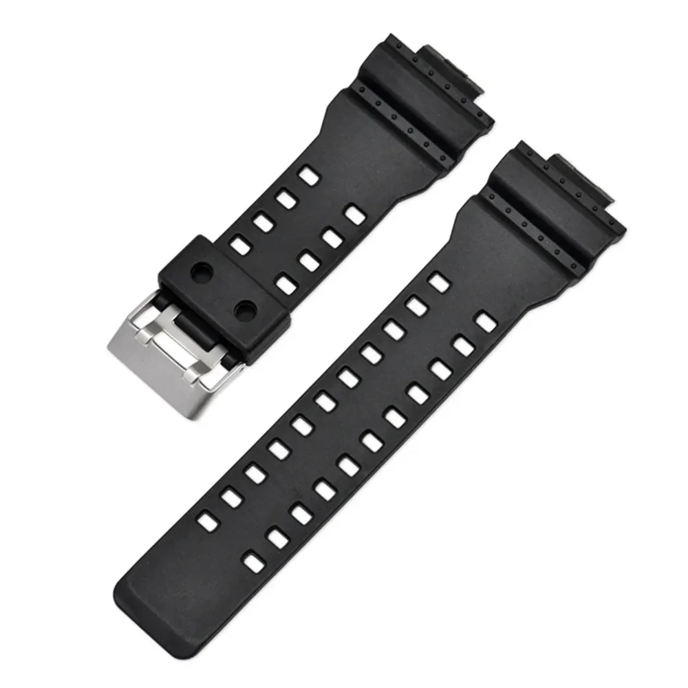 Enhanced Silicone Resin Watch Strap, 16mm, Compatible with Popular G-Shock Series