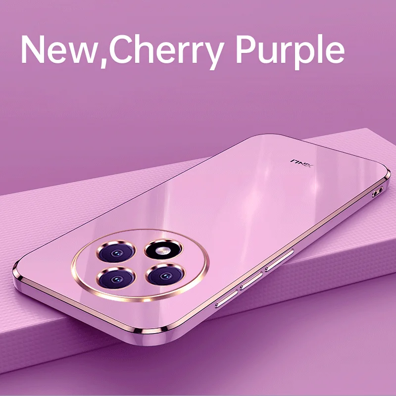 Ultra Slim Chromed Anti-Shock TPU Soft Cover, Plating Design
