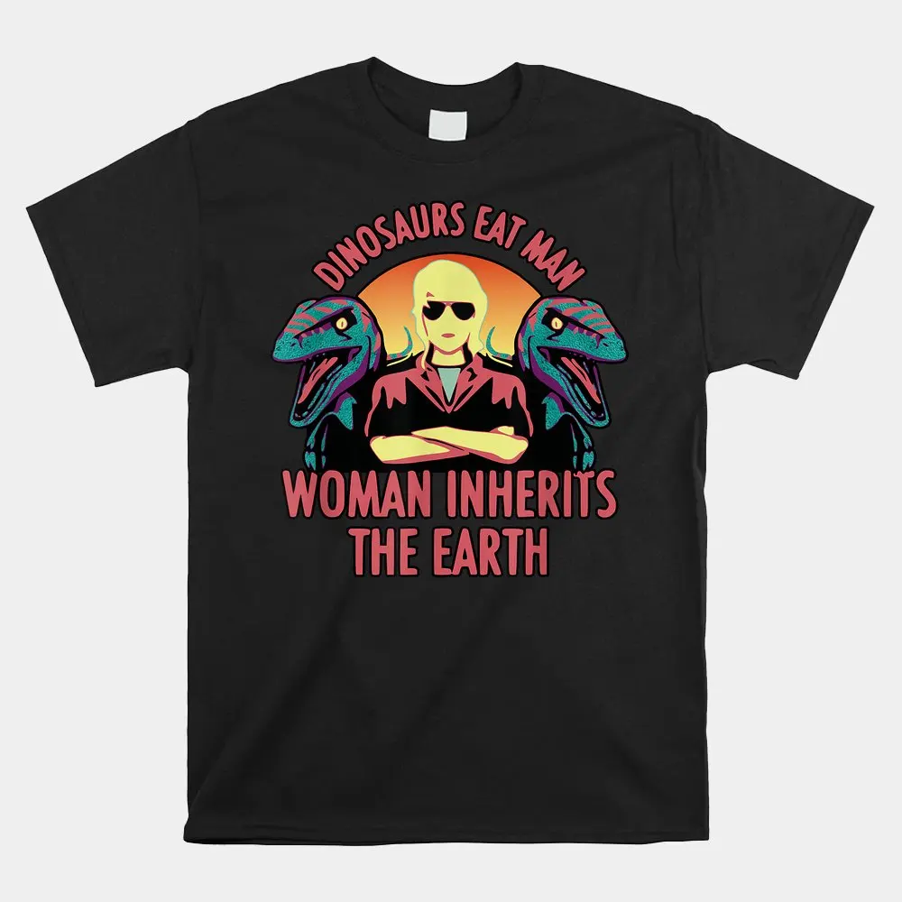 

Haunt Reaper Men T Shirt Dinosaurs Eat Inherits The Earth Shirt Short Sleeve Summer Casual Resort Wear