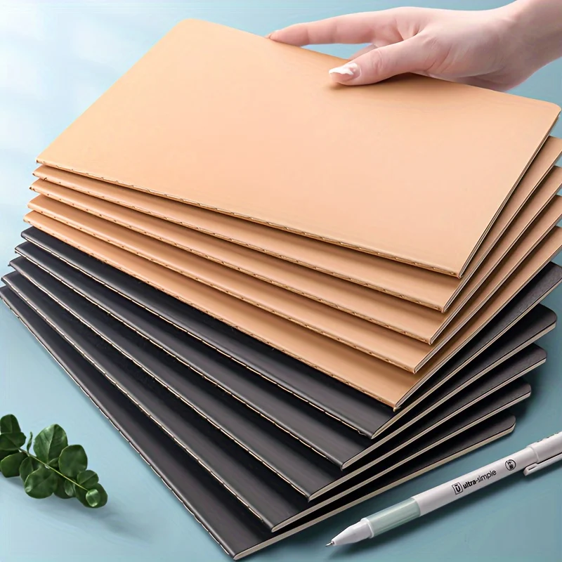5 Blank Lined Notebooks, 36 Pages/Book, Suitable for Study Assignments, Notes, Diaries, Memos, Work Schedules, and Other Record-Keeping - 3
