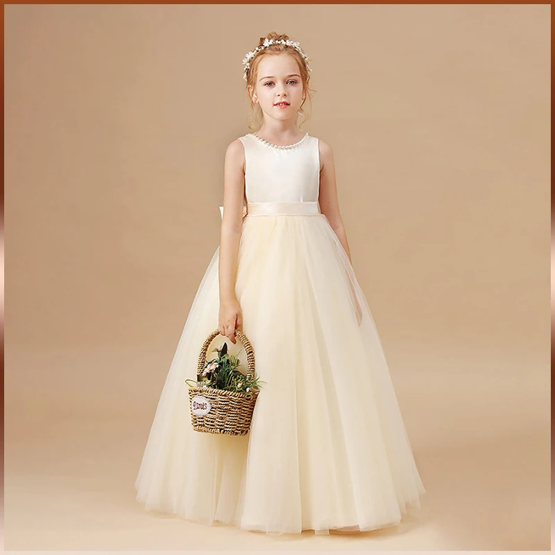 

Dress For Girls Party Dresses Birthday Baby dresses Flower Girl Dresses For Wedding Long Formal Evening Elegant Luxury Ball Gown