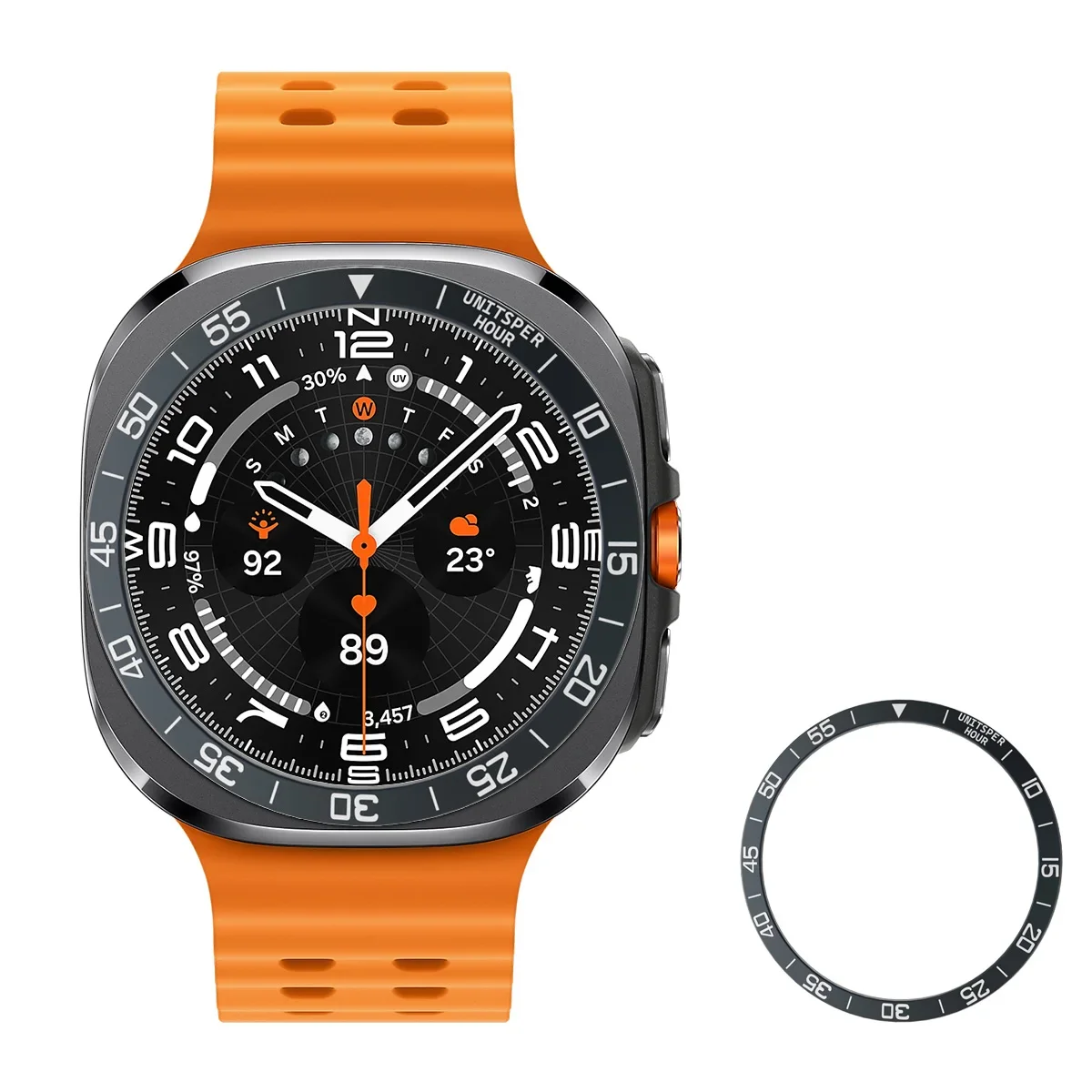 Premium Metal Bezel Adhesive Bumper Cover