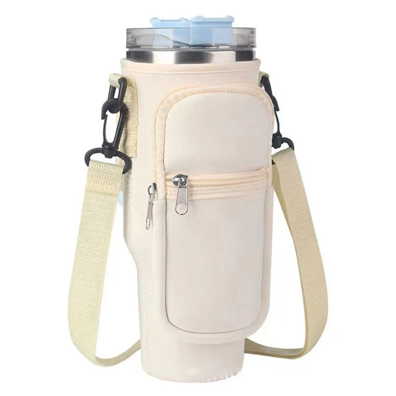 Water Bottle Carrier with Pocket 1