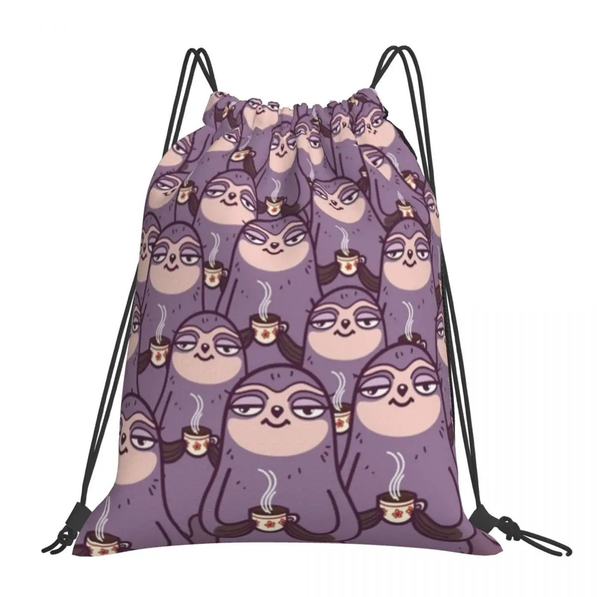 

Sloth-tastic Backpacks Fashion Portable Drawstring Bags Drawstring Bundle Pocket Storage Bag Book Bags For Man Woman Students