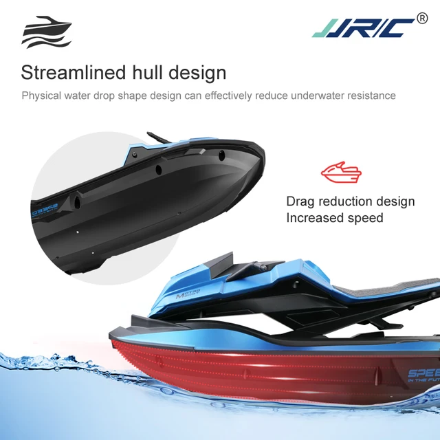 JJRC S9 Mini RC Boat 1:14 2.4G Remote Control Racing Motorcycle Double Motor Speed Vehicle RC Ship Outdoor Motorboat Toy for Kid 5