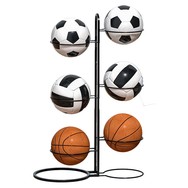 Support de rangement de basket-ball pour enfants, panier de basket-ball T1,  rangement de ballon, maison, intérieur, jardin d'enfants, Y6J7 - AliExpress