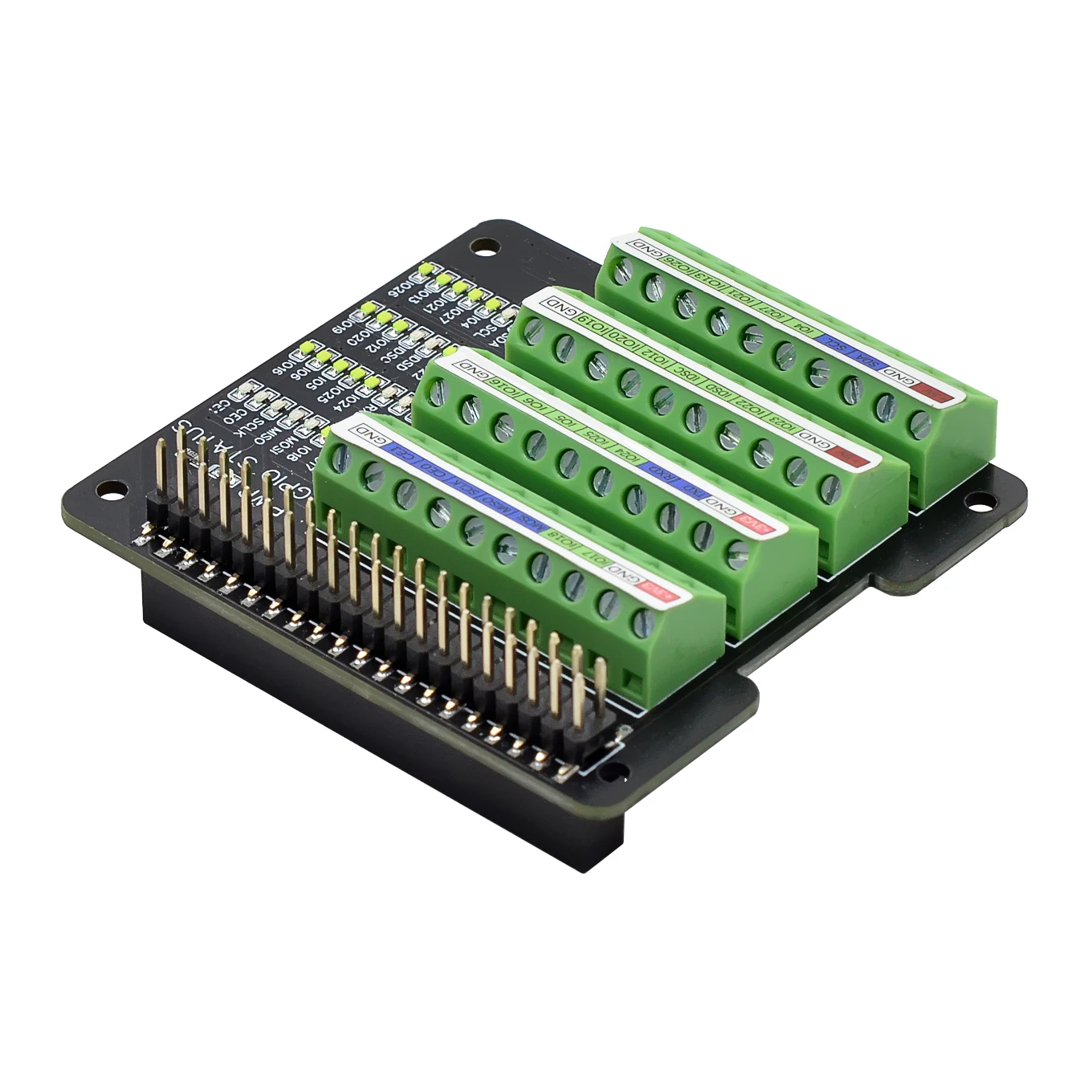 Raspberry Pi 4 GPIO Expansion Board Breakout GPIO Screw Terminal Hat