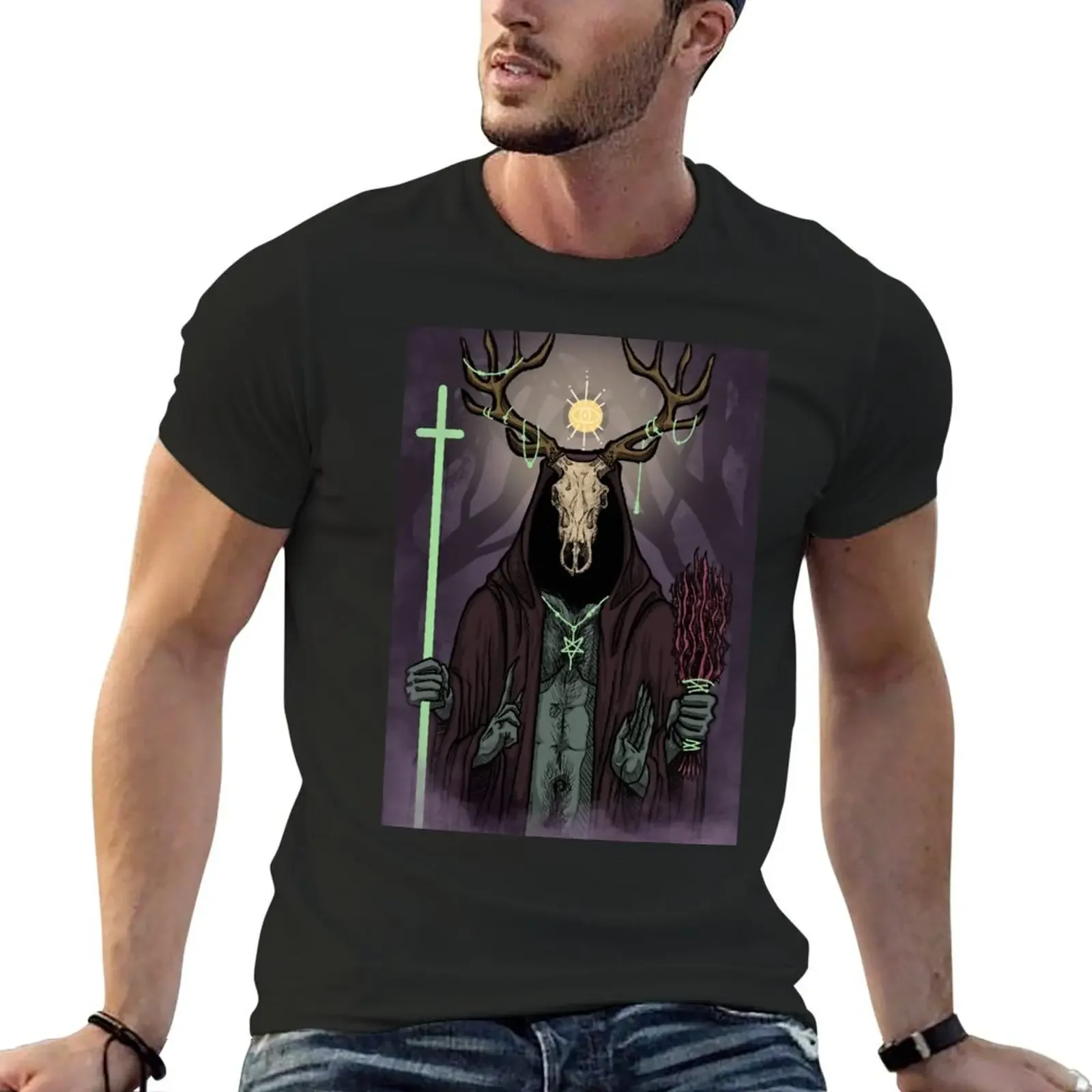 

The Witch Father T-shirt plain anime clothes cute clothes mens clothes