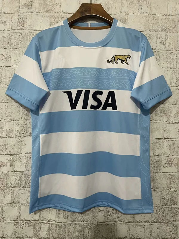 Rugby Jersey for Argentina Size S-5XL