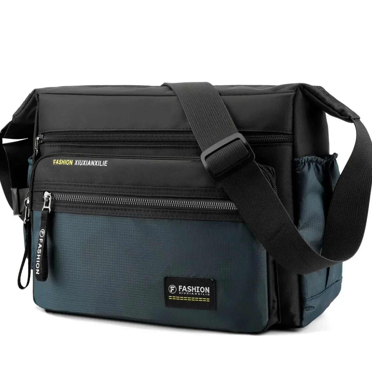 Men Crossbody Bags Male Nylon Shoulder Bags Boy Messenger Bags Man Handbags for Travel Casual Large Bag - 4