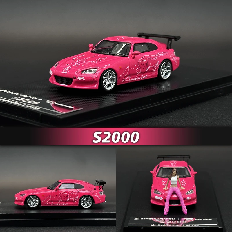 

SW в наличии 1:64 F & F S2000 SUKI розовая S2K ложка литые коллекционные модели автомобилей Коллекция уличное оружие