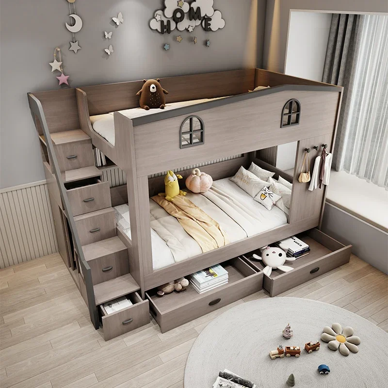 Loft Bunk Bed with Storage 5