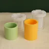 Internal Burning Cup Candle Mold Cylindrical Hollow Square Hollow Candle Mould Pc Material Hollow Windproof Candle Molds 6