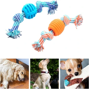 Playful and Healthy Blue Dog Chew Toy Promotes Fun Biting Experience - Durable Molar Toy Ideal for Dogs - Cute Toy with Soft Tee 3