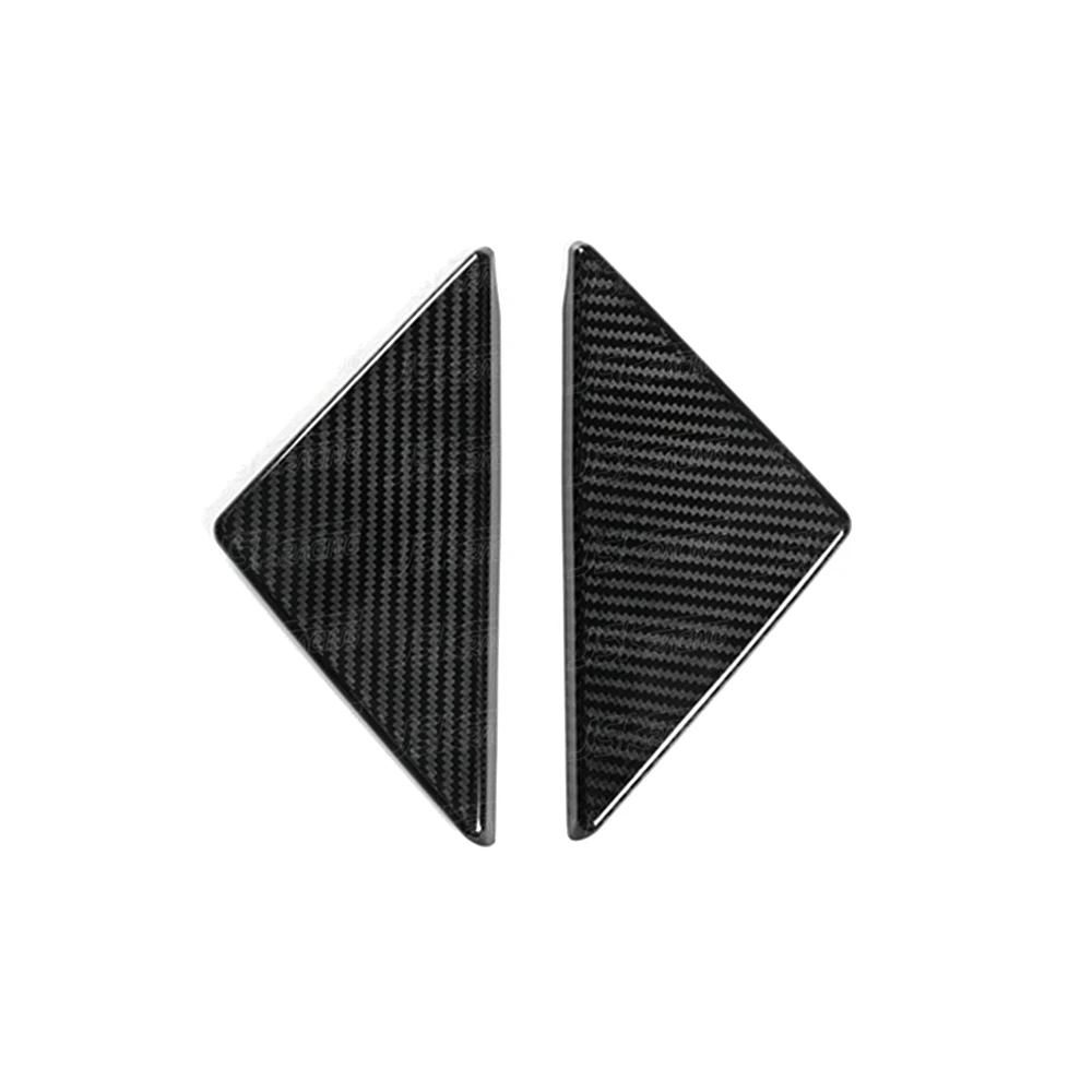 

For Ferrari 458 Italia And Spider And Speciale 2011-2016 Dry Carbon Fiber Window Corner Triangles Trims Cover (Twill Wave)