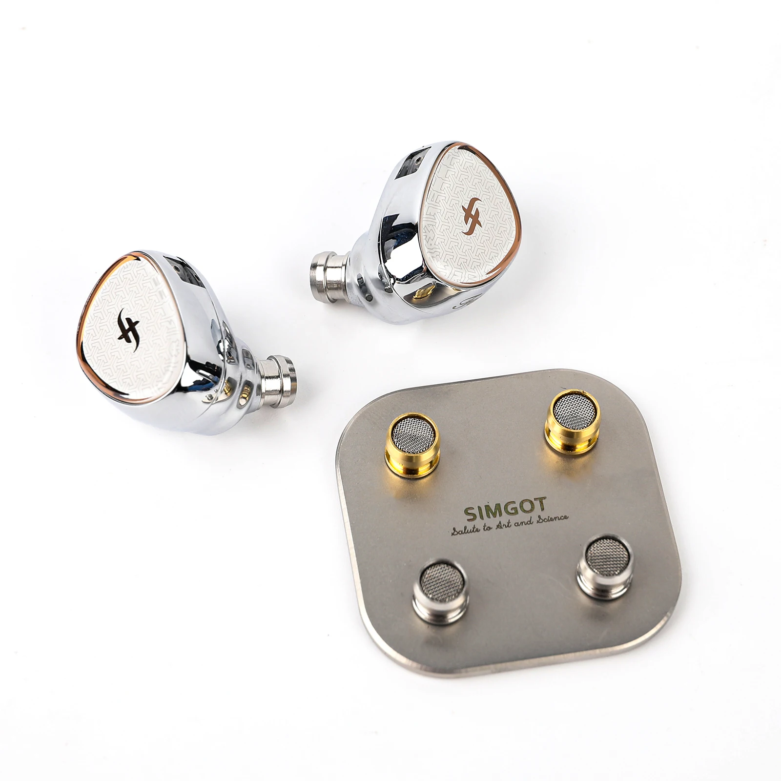 SIMGOT EA1000 Fermat Dual-Magnet Dual-Cavity DD+PR Structure HiFi Earphones IEM Wired Earbuds with Detachable Cable for Musician 2