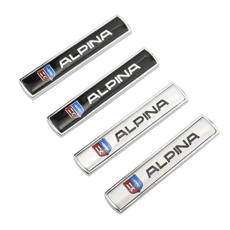 

ALPINA car stickers for Albina sports version of the side decoration metal stickers refit decal decoration label car accessories