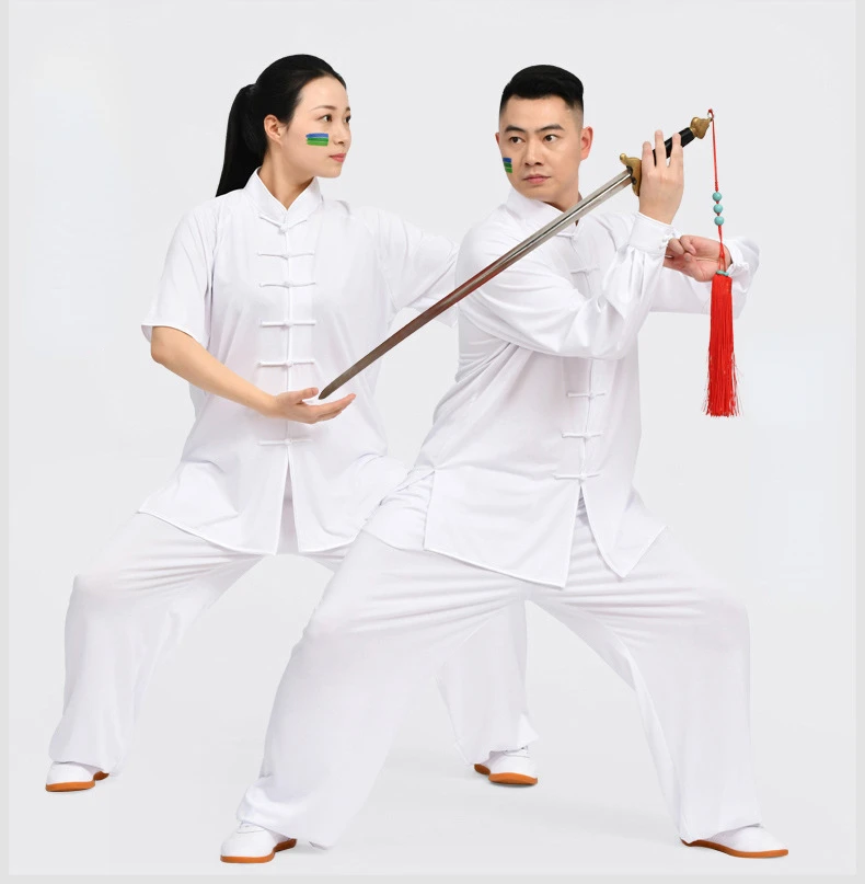 Kung Fu Uniform Traditional Chinese Clothing Long Sleeved Wushu TaiChi Men Suit for Tai Chi Exercise tai chi clothing