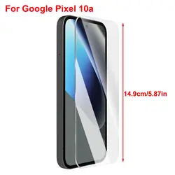 Premium HD Clear Tempered Glass Screen Protector with Easy Installation Kit and Dust - Free Design, 9H Hardness - 3 PACK (Only Film)
