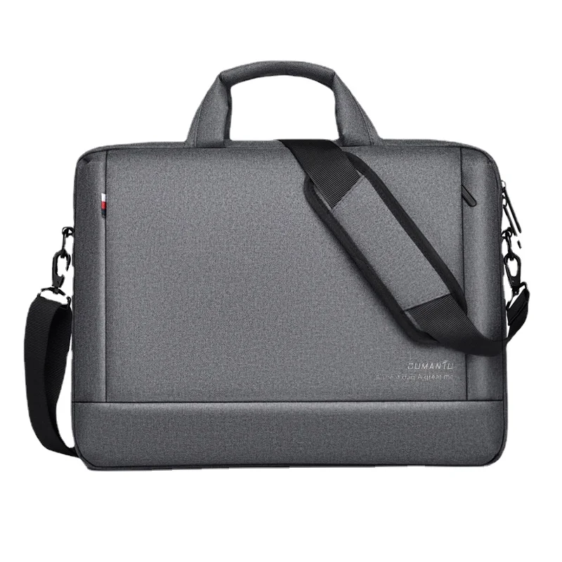

Men's Shoulder Bag Business Computer Bag Oxford Cloth Briefcase 15.6 "laptop Backpack Company Gift Bag for Documents Handbag