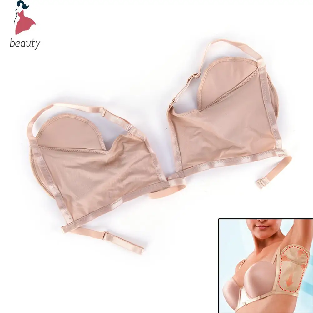 Underarm Sweat Pads Washable Armpit Sweat Absorbing Guards Dress Perspiration Pads Shield Shoulder Absorbent Deodorant Pad