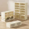 Portable Folding Shoe Rack Shoe Organizer Storage Box With MaClear Door For Closet Entryway Storage Containers Binsgnetic 3