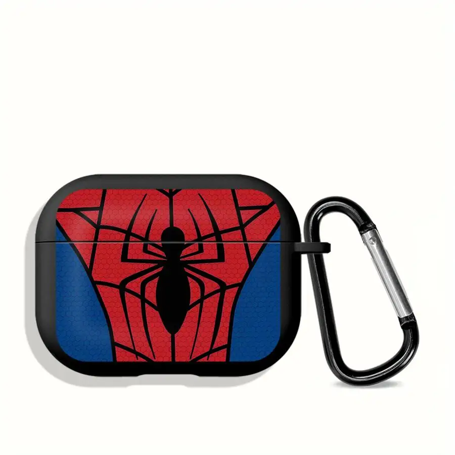 ตัวเลือกสินค้า เคสหูฟัง AirPods ลายแมงมุมสีดำ