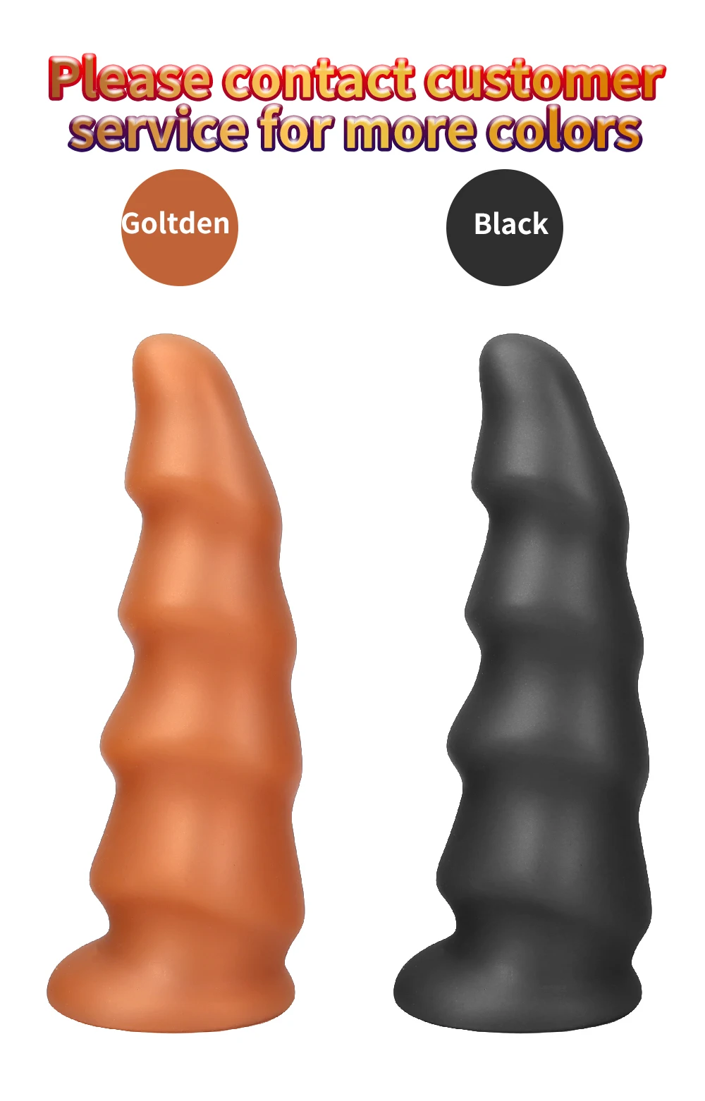 Unisex Anal Butt Plug for Prostate Massage or Vagina Masturbator
