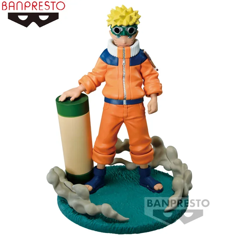 

Anime Peripheral Original Bandai Memorable Saga NARUTO Figure Uzumaki Naruto 12cm PVC Anime Action Model Collectible Toys Gift