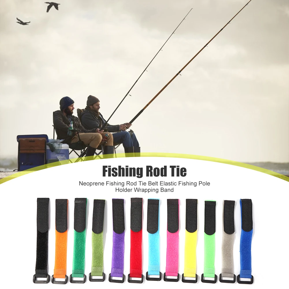 5 шт./лот держатель для галстука ремешок удочки велосипеда наружный портативный