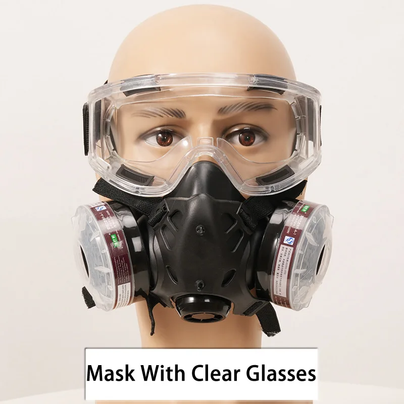 Mask Clear glasses