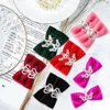 10PCS Fashion Pet Dog Hairpin Crystal Crown Bow Clips for Small Dogs Luxury Puppy Cat Hair Clips Dog Grooming Accessories 6