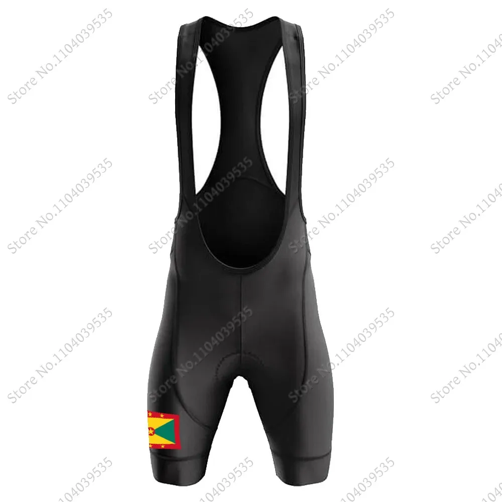 Grenada National Cycling Jersey Set Clothing Men Road Bike Shirts Suit Bicycle Bib Shorts MTB Ropa Maillot