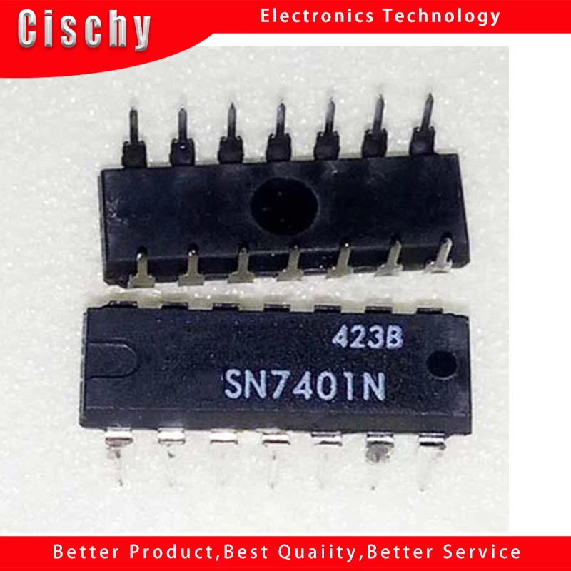 1 teile/los SN7401N SN7401 7401 DIP 14| | - AliExpress