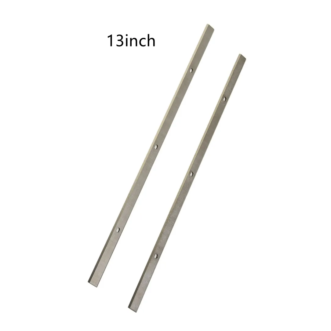 2PC 13" Wood Planer Blades For DH330 DH316 Double Edge Portable Woodworking Machinery Parts 330x13x1.5mm