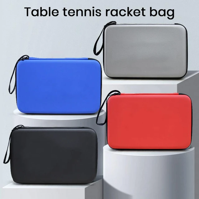 Étui de raquette de tennis de table en similicuir, sac de raquette